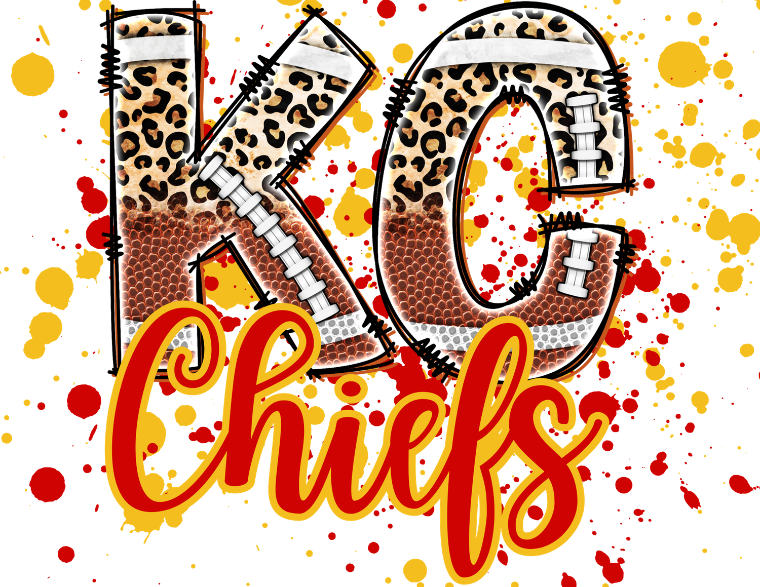 KC Chiefs Splatter