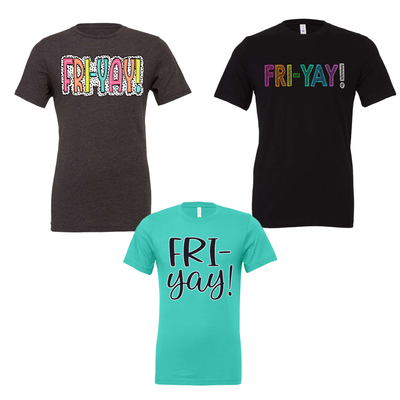 Fri-Yay T-Shirt Designs