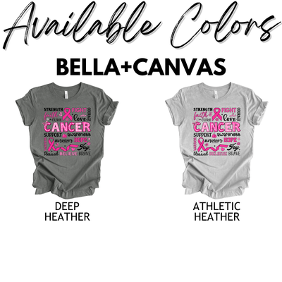 Breast Cancer Typography