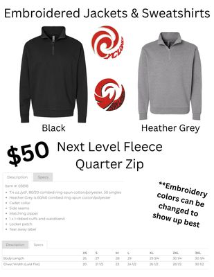 1/4 Zip Sweatshirt