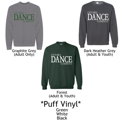 Ottawa Dance Company Puff Vinyl Sweatshirt
