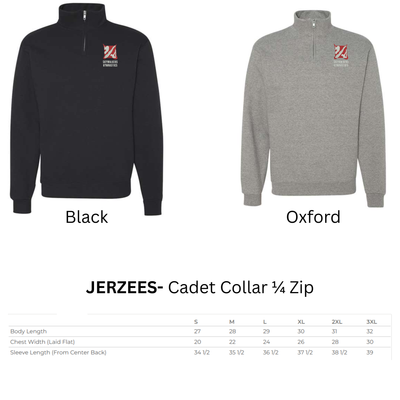 Embroidered 1/4 Zip