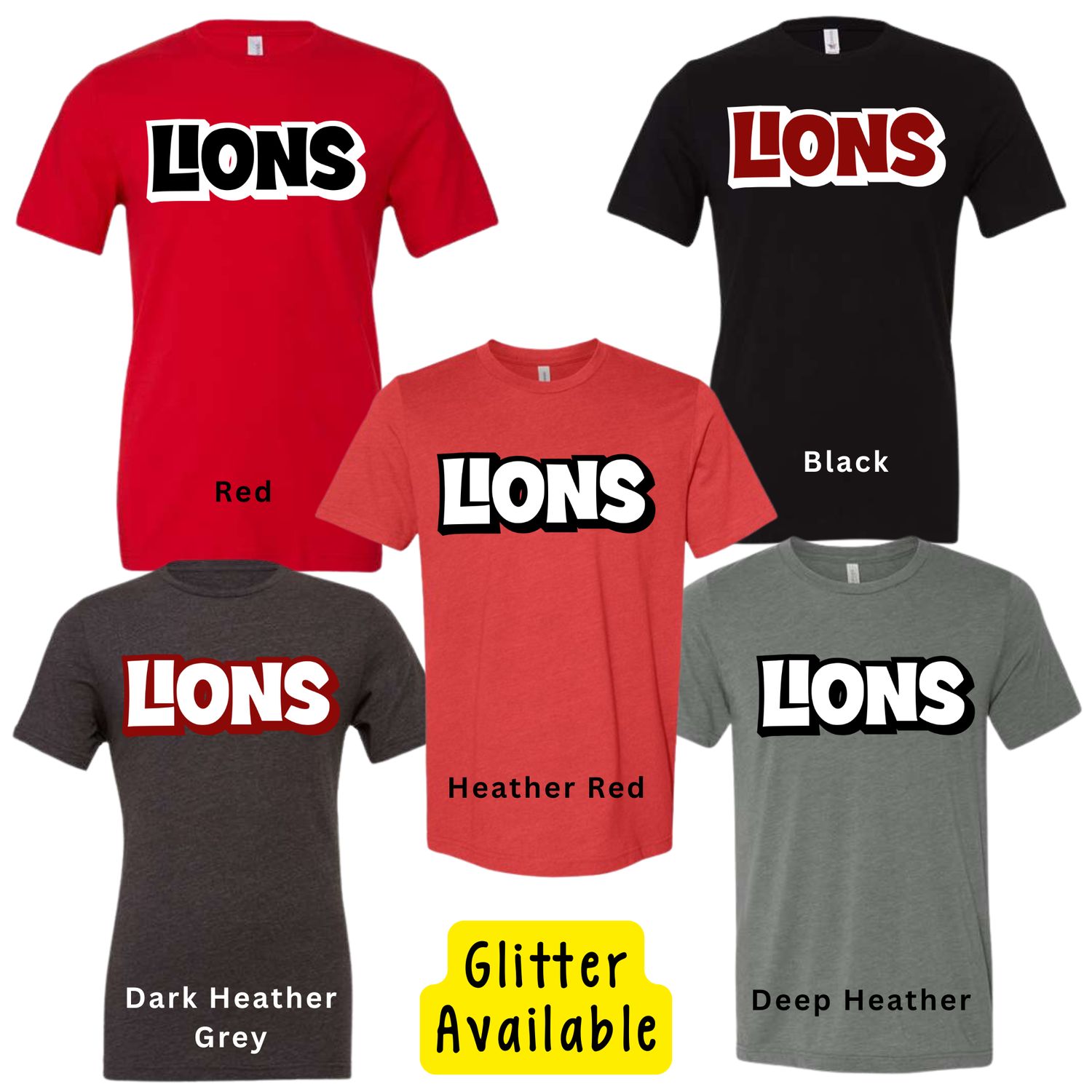Lions Bold *Glitter Available
