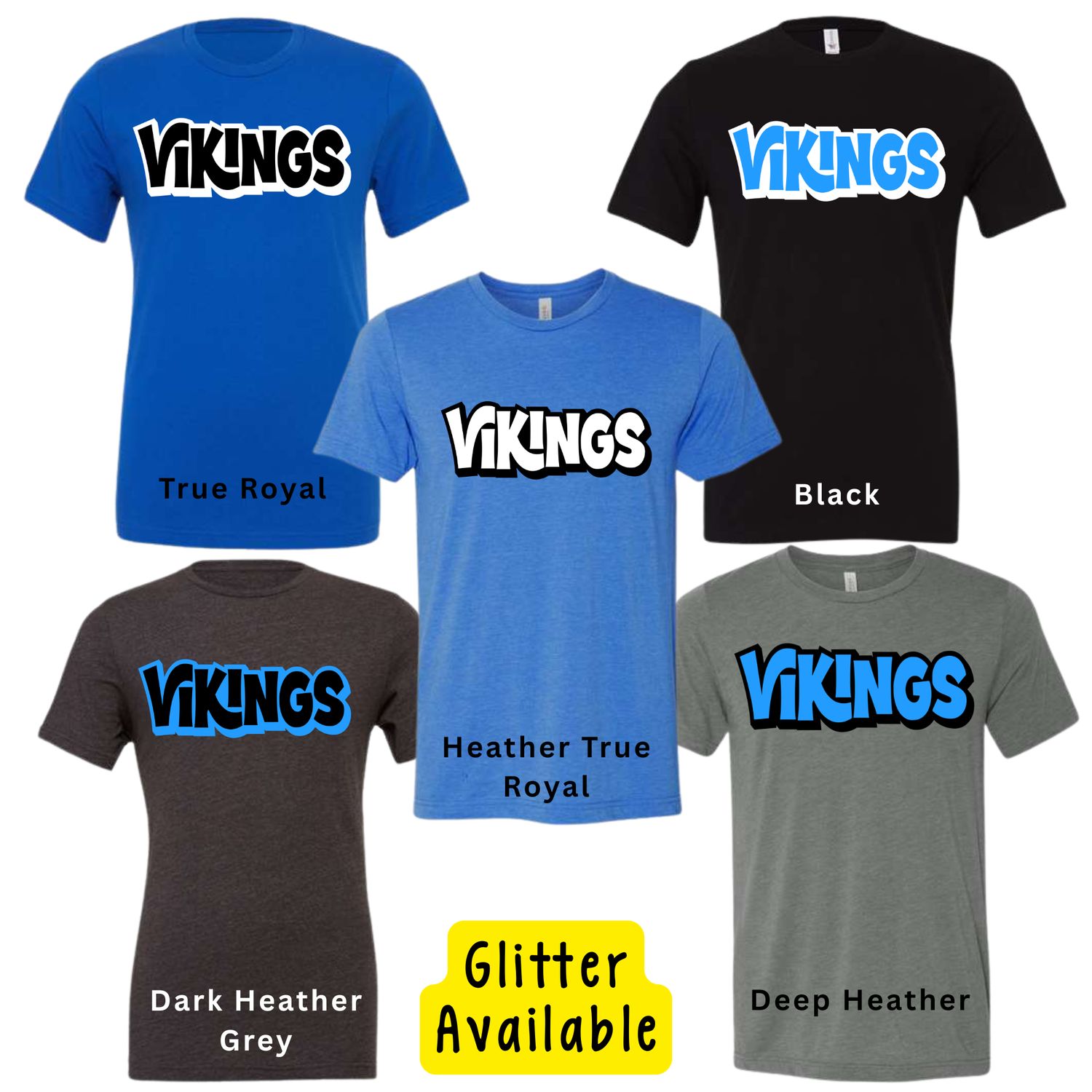 Vikings Bold - *Glitter Available