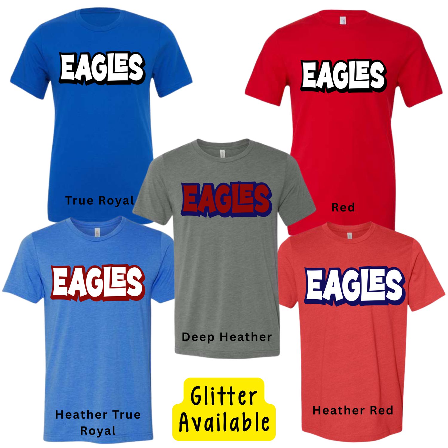 Eagles Bold - Glitter Available