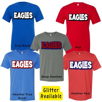 Eagles Bold - Glitter Available
