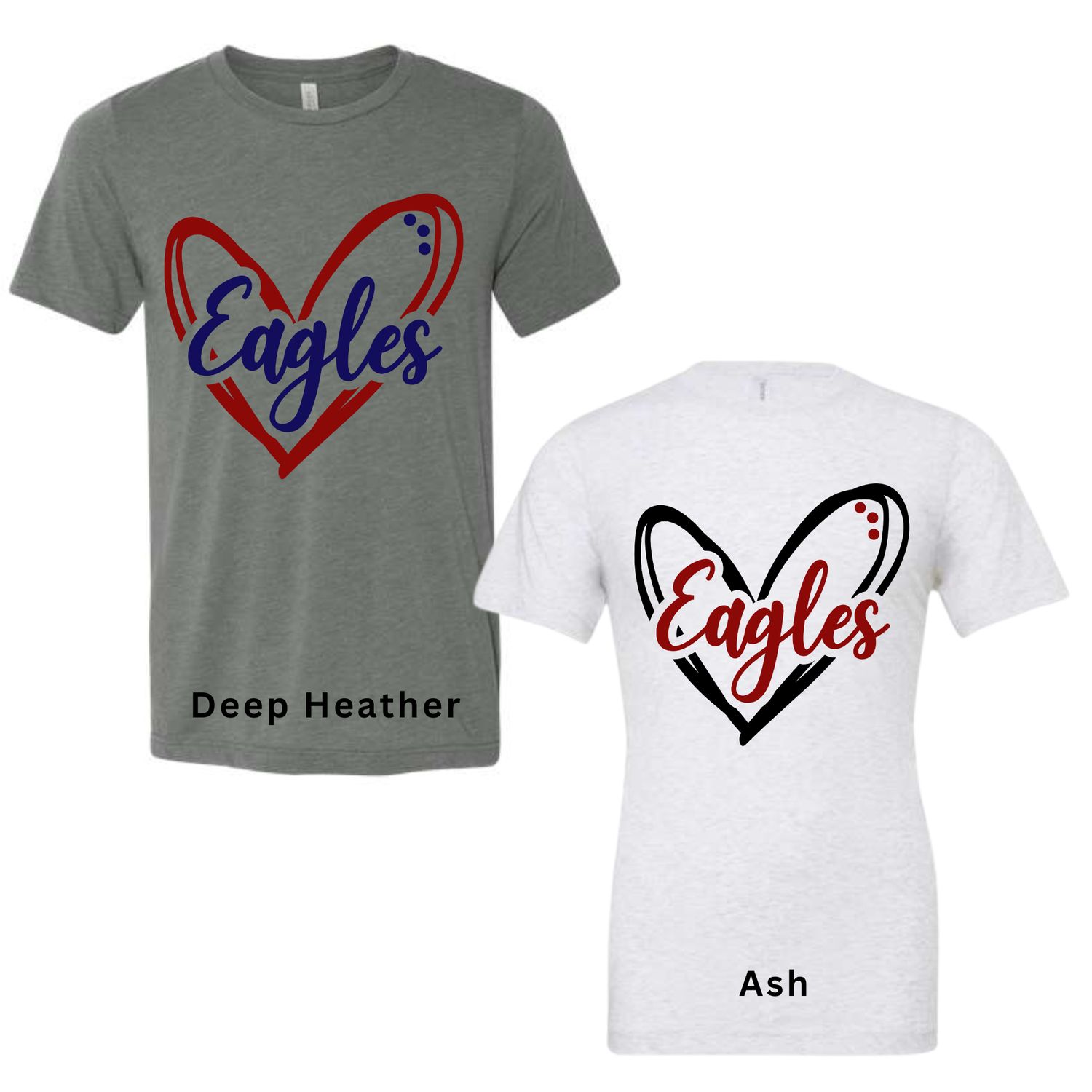 Eagles Heart - Glitter Available