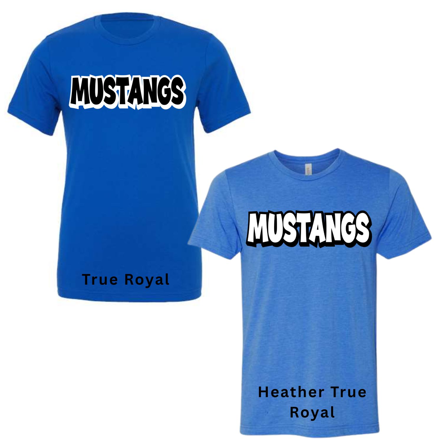 Mustang Bold- Glitter Available