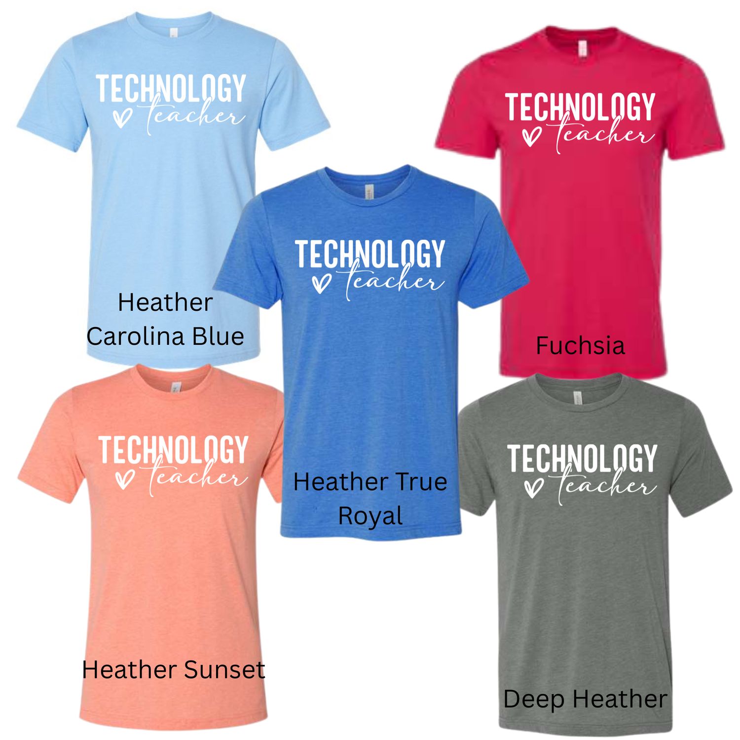 Technology Teacher Heart
