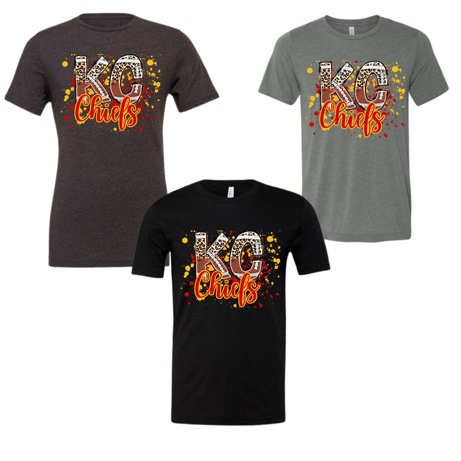 KC Chiefs Splatter