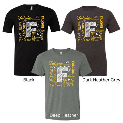 Sunflower Falcons Typography