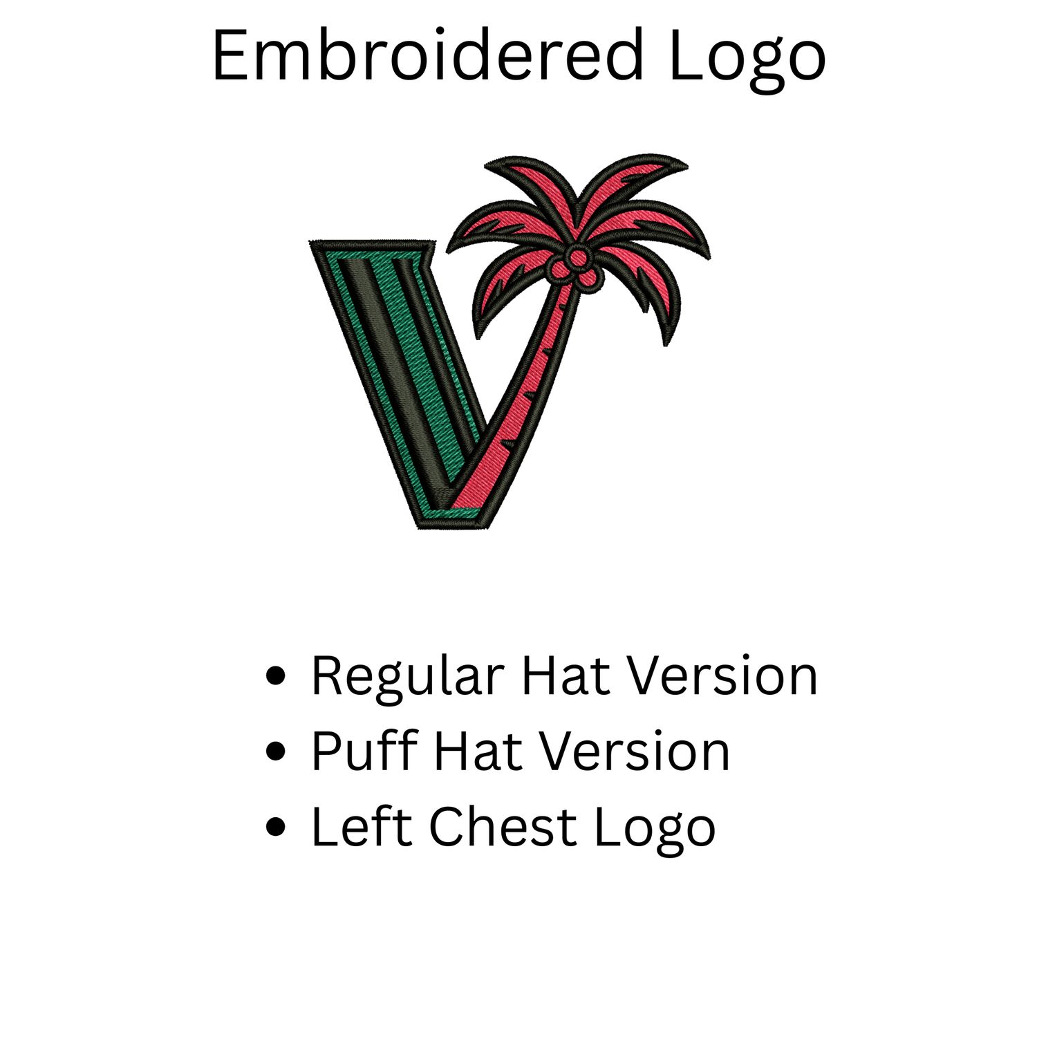 Add Embroidered Logo
