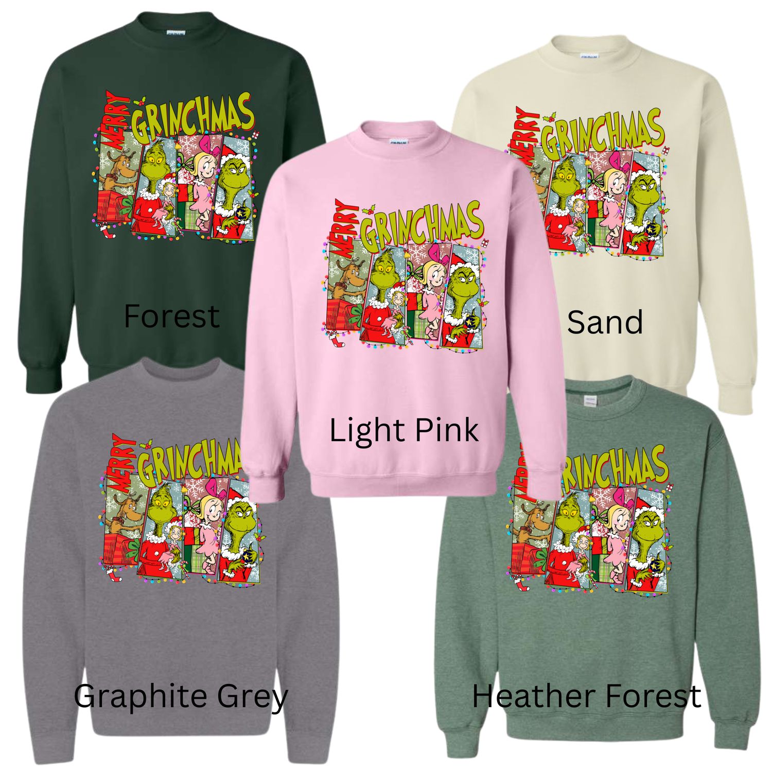 Merry Grinchmas Comic Style