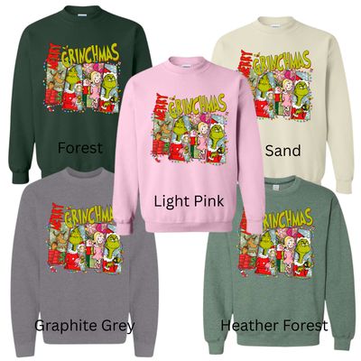 Merry Grinchmas Comic Style