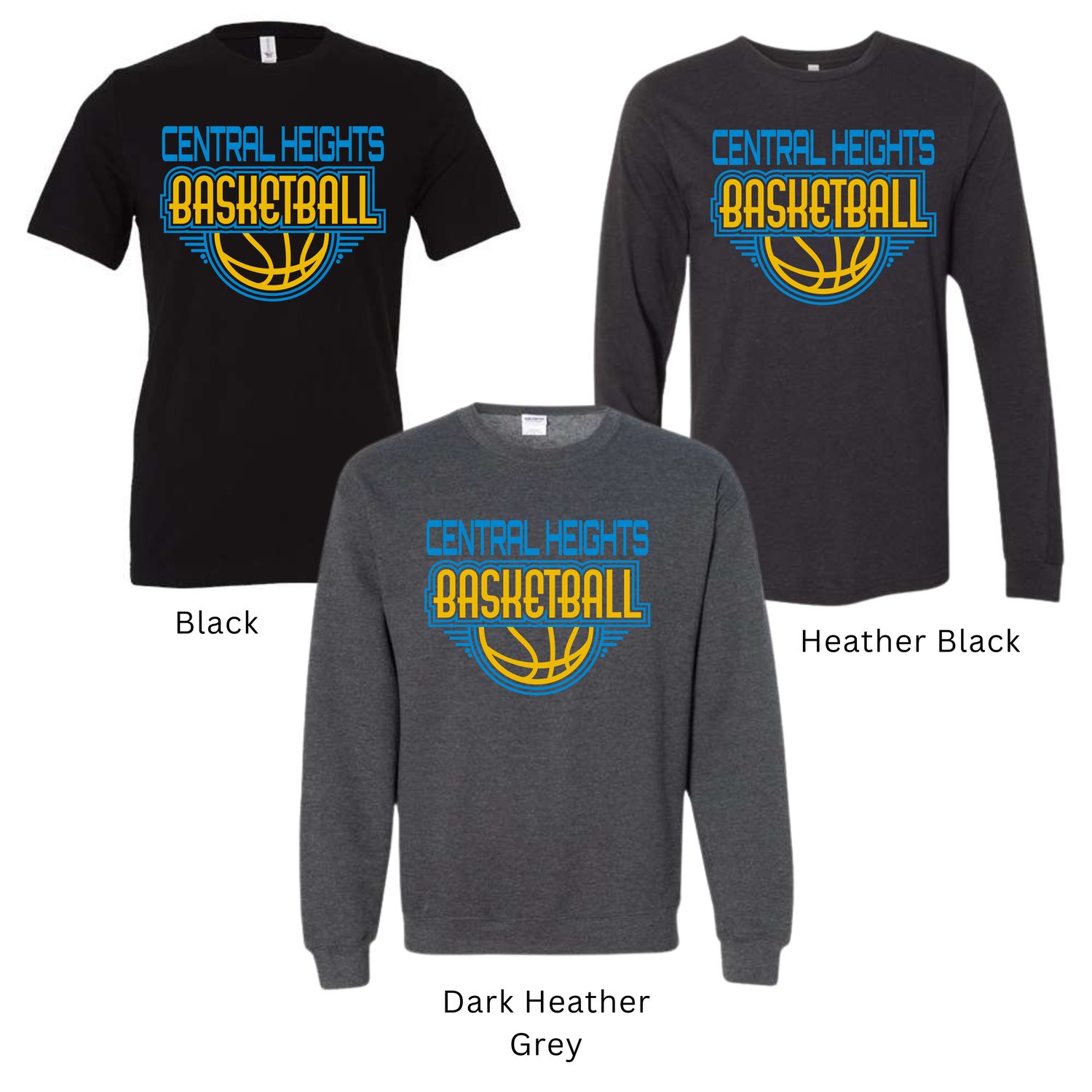 Retro Central Heights Basketball