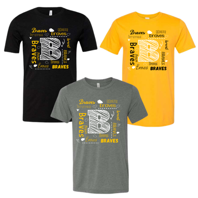 Braves Typography T-Shirt