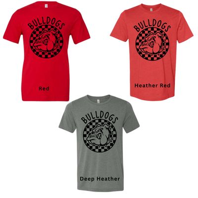 Bulldogs Circle Retro