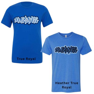 Mustang Dot Outline- Glitter Available