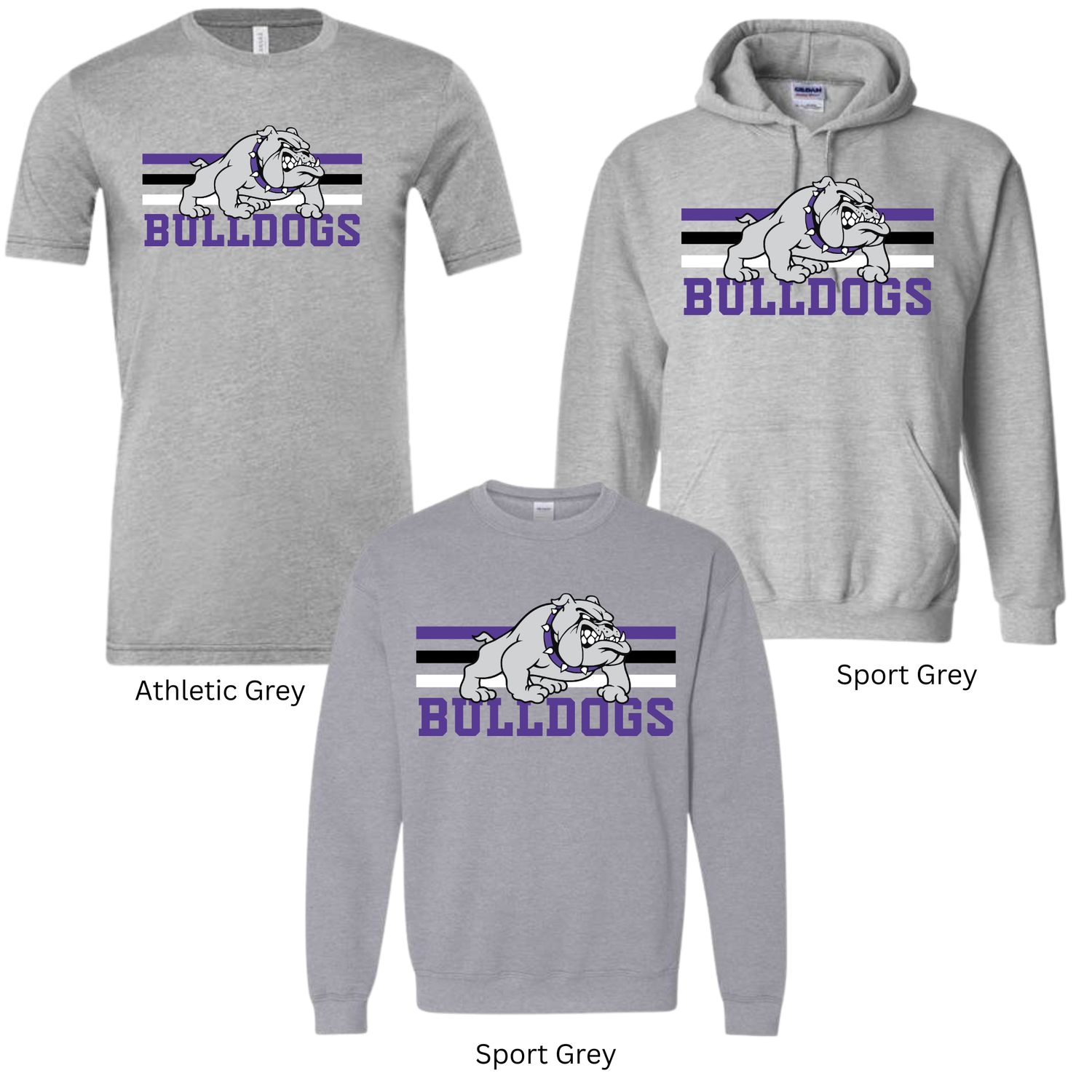 Bulldog Stripes-Baldwin