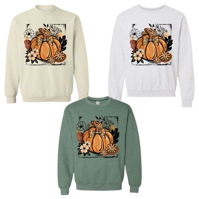 Retro Boho Pumpkin
