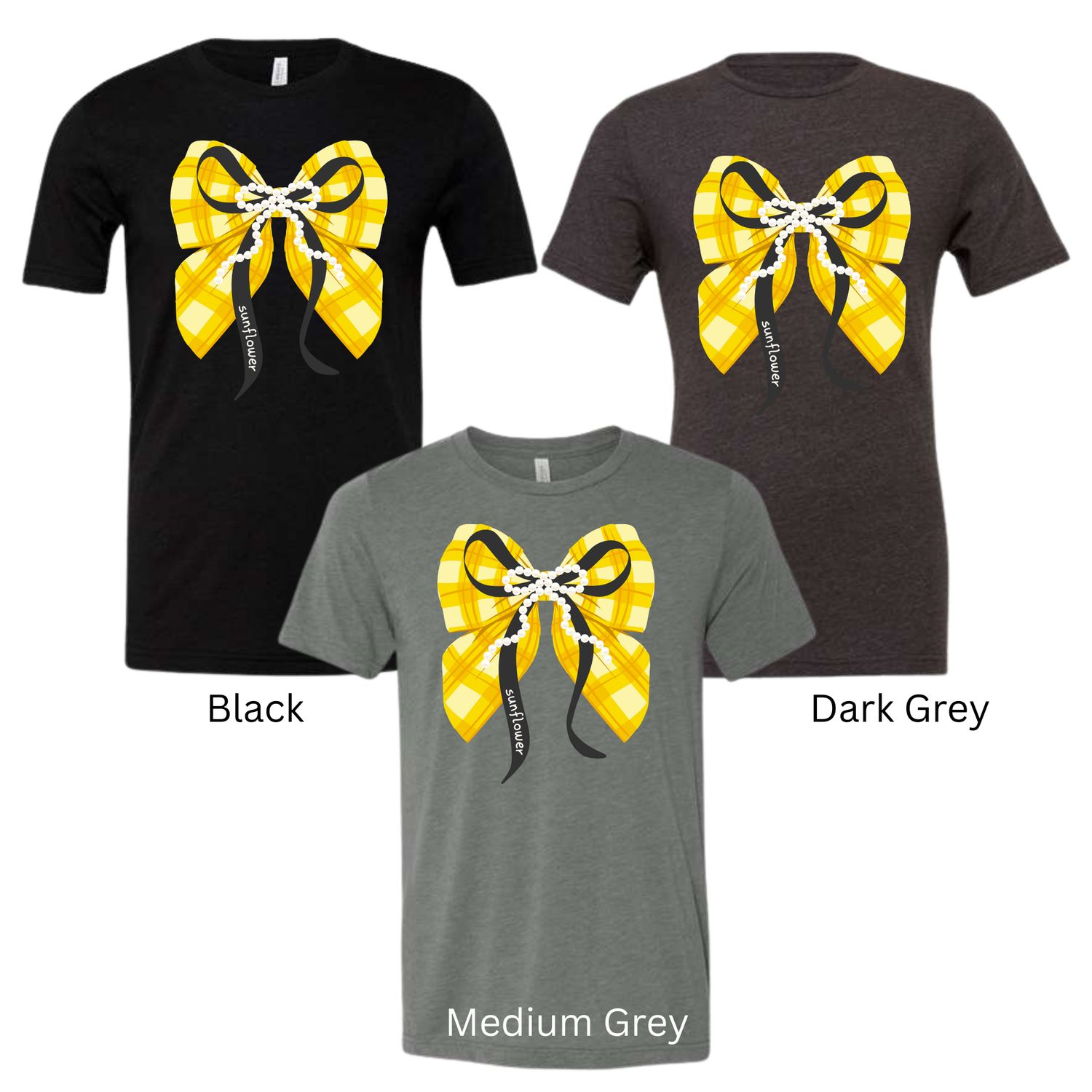 Sunflower Falcon Coquette Bow