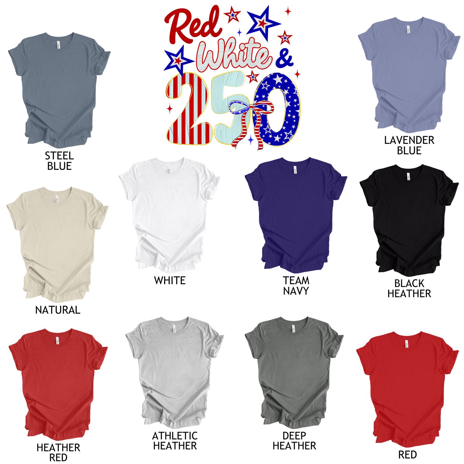 Red, White, &amp; 250