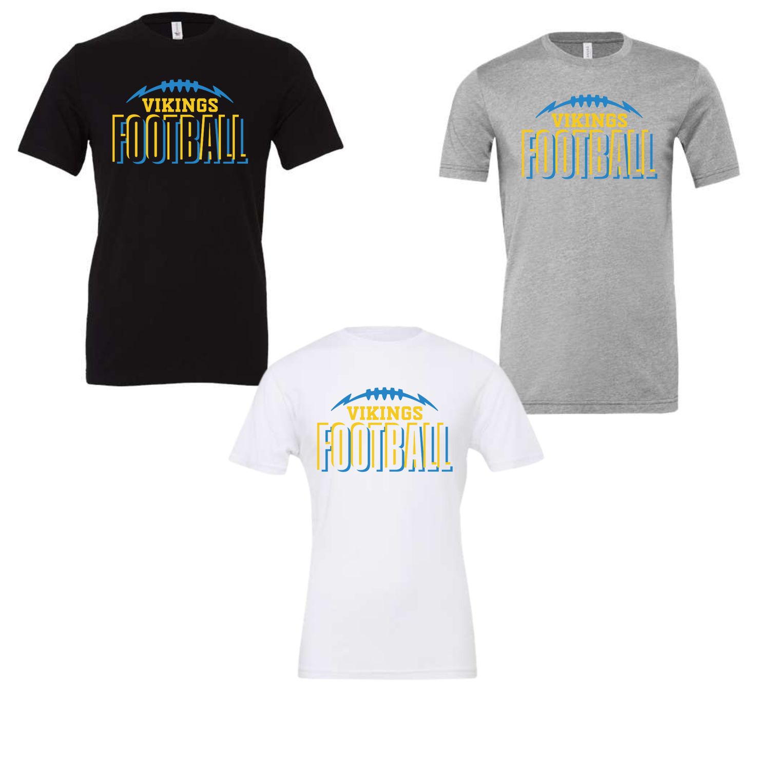 Vikings Football Outline