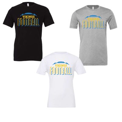 Vikings Football Outline
