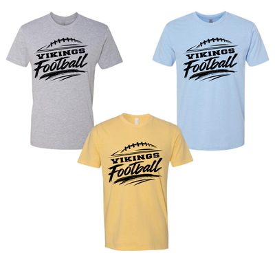Brushed Vikings Football