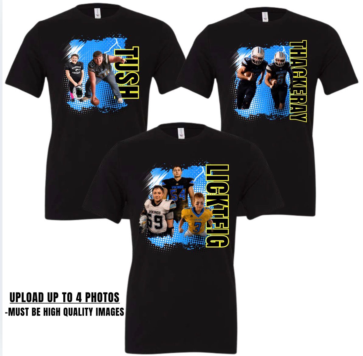Custom Football Shirt