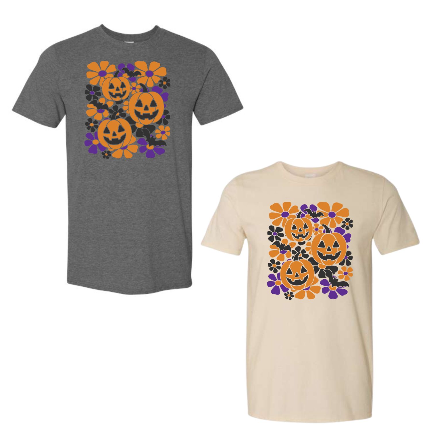 Retro Floral Halloween