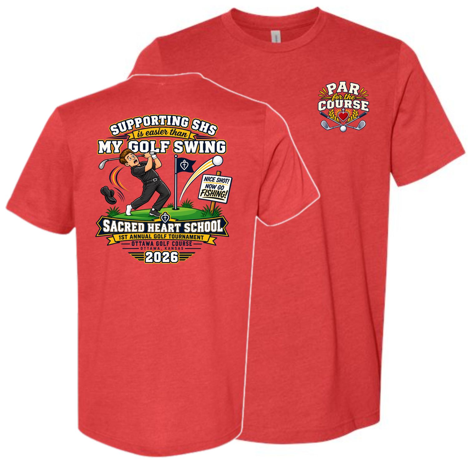 1ST Annual Golf Tournament Shirt-2026