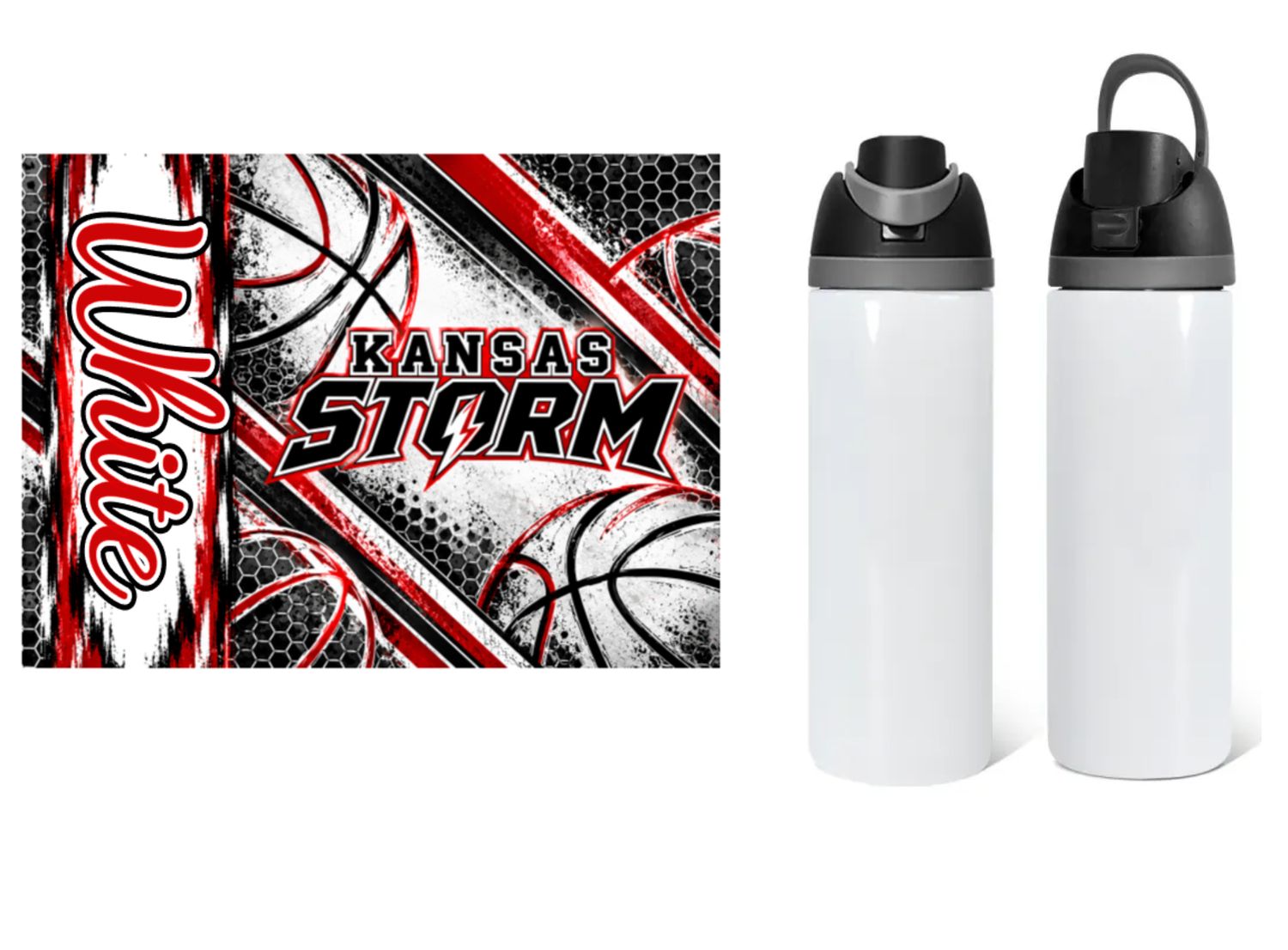 Kansas Storm Water Bottle