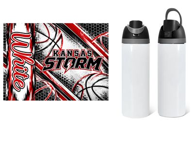 Kansas Storm 30 oz Water Bottle