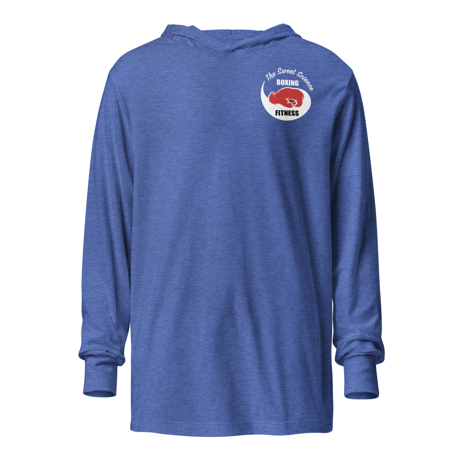  Unisex Hooded Long Sleeve Tee