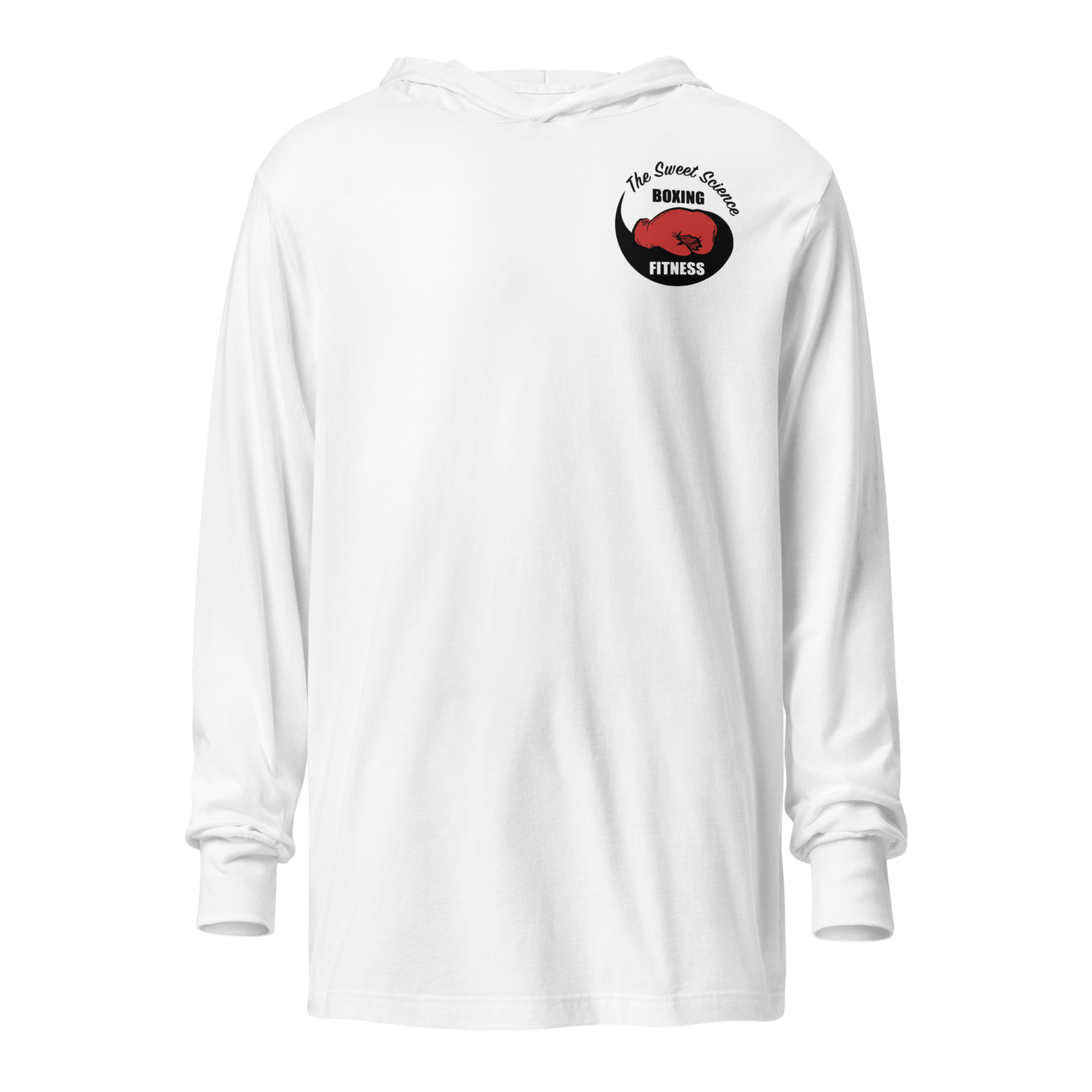  Unisex Hooded Long Sleeve Tee