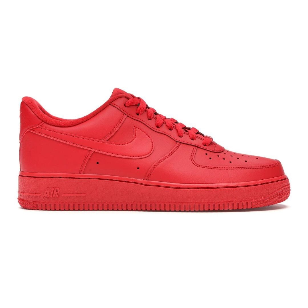 NIKE AIR FORCE 1 LOW TRIPLE RED