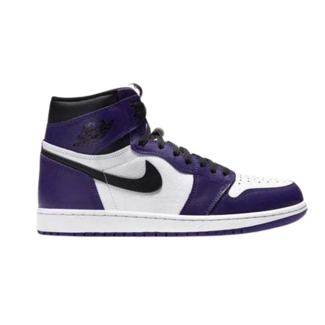 JORDAN 1 RETRO HIGH COURT PURPLE WHITE