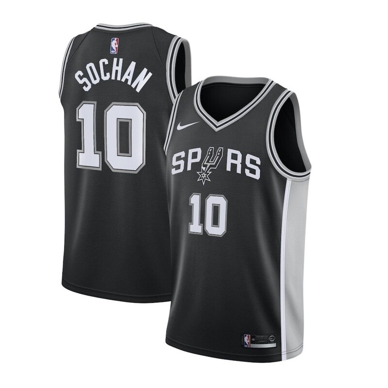 BASKETBALL JERSEY (SPURS BLACK)