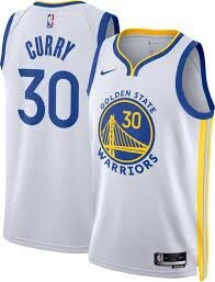 BASKETBALL JERSEY (GOLDEN WARRIORS WHITE)