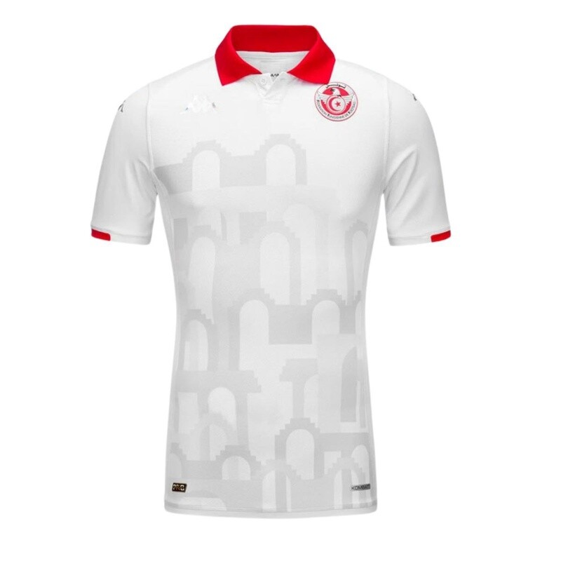 TUNISIA JERSEY WHITE NEW