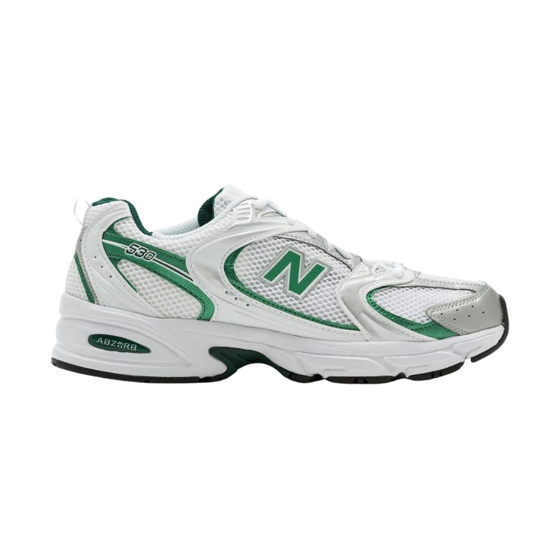 NEW BALANCE 530  WHITE NIGHTWATCH GREEN