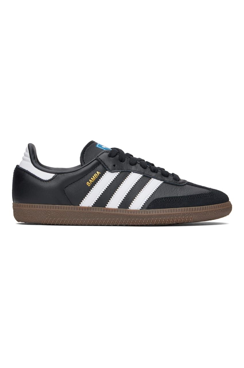 ADIDAS SAMBA  LATHER BLACK