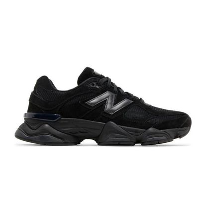 NEW BALANCE 9060  TRIPLE BLACK SUEDE