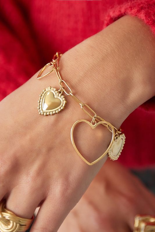 Open Hearts Armband