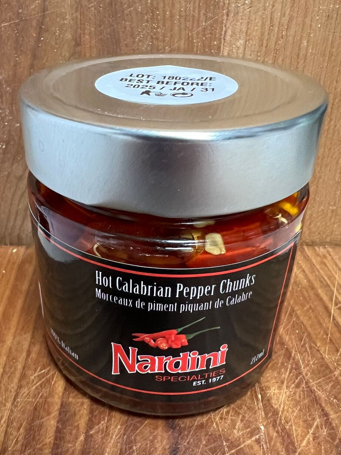 Hot Calabrian Pepper Chunks - Nardini Private Label
