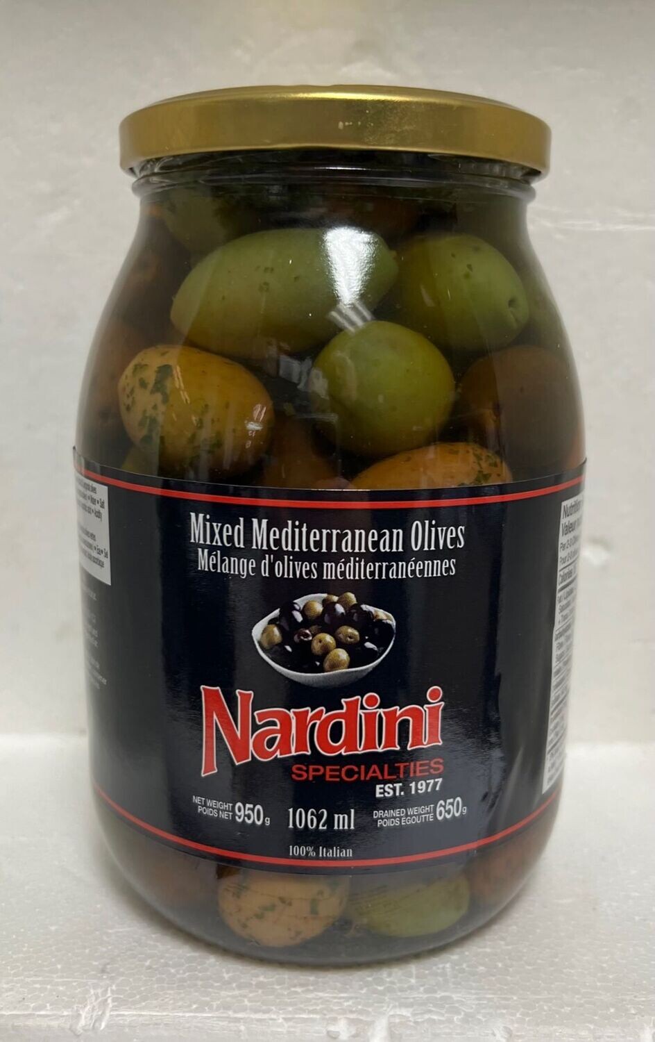 Mixed Mediterranean Olives - Nardini Private Label