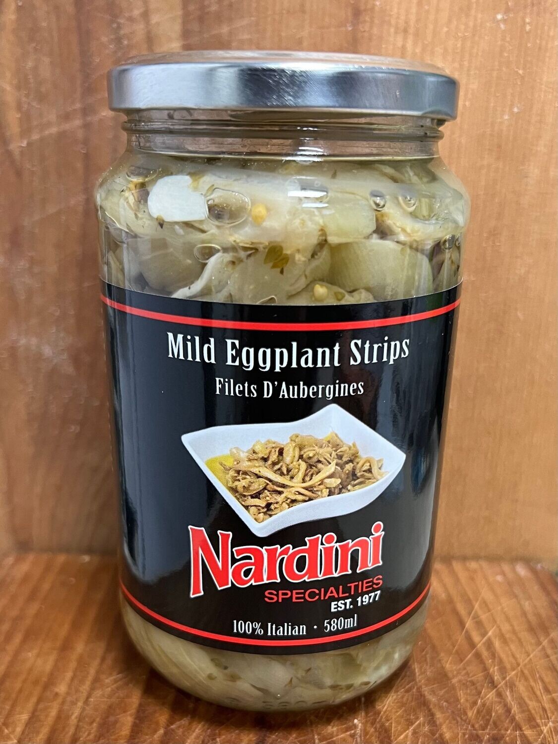 Mild Eggplant Strips - Nardini Private Label