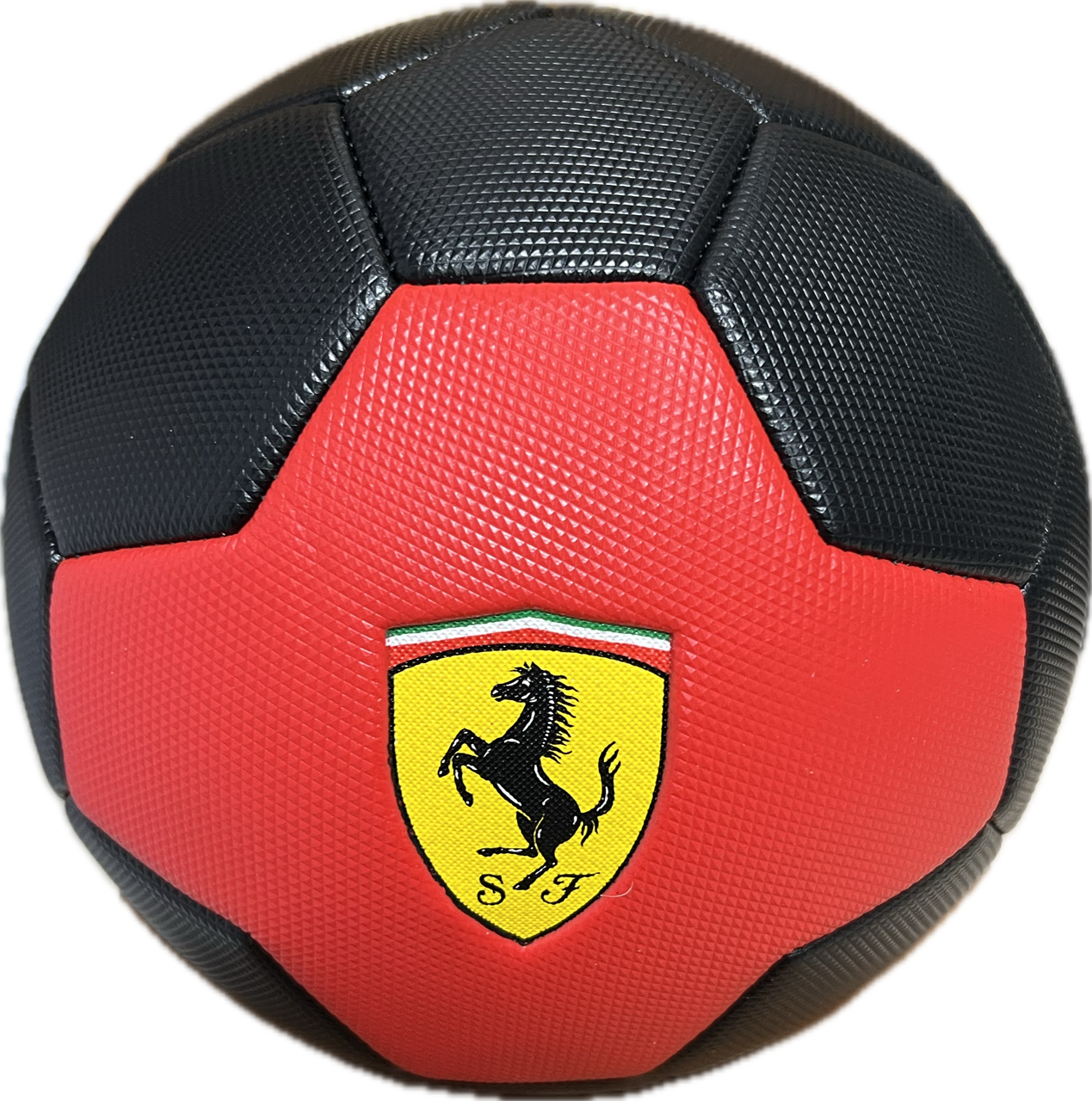 Ferrari Ball - Black with Red Panel