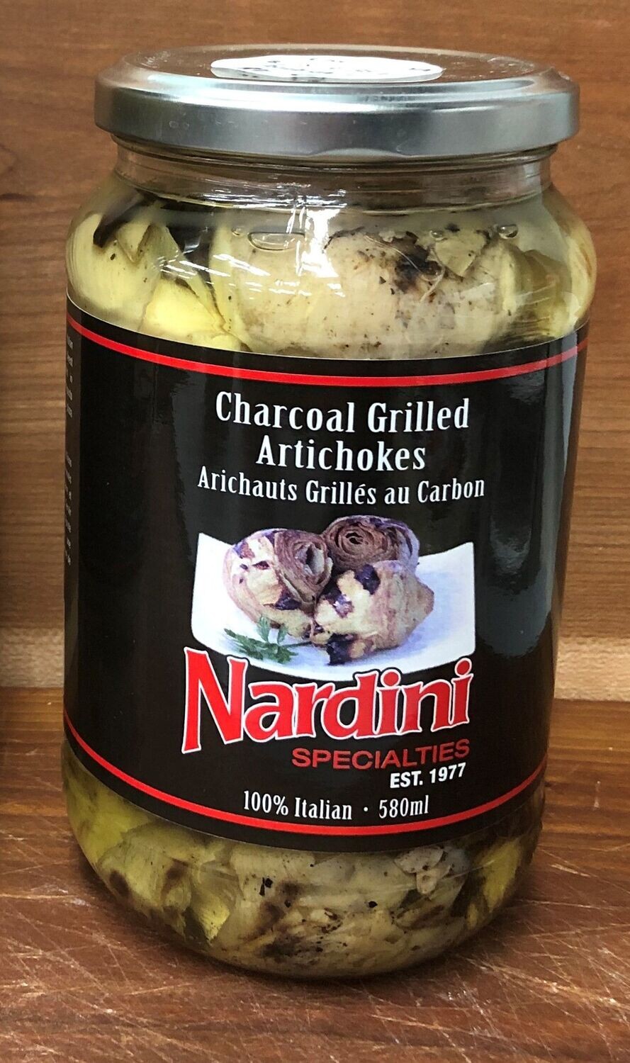 Charcoal Grilled Artichokes - Nardini Private Label